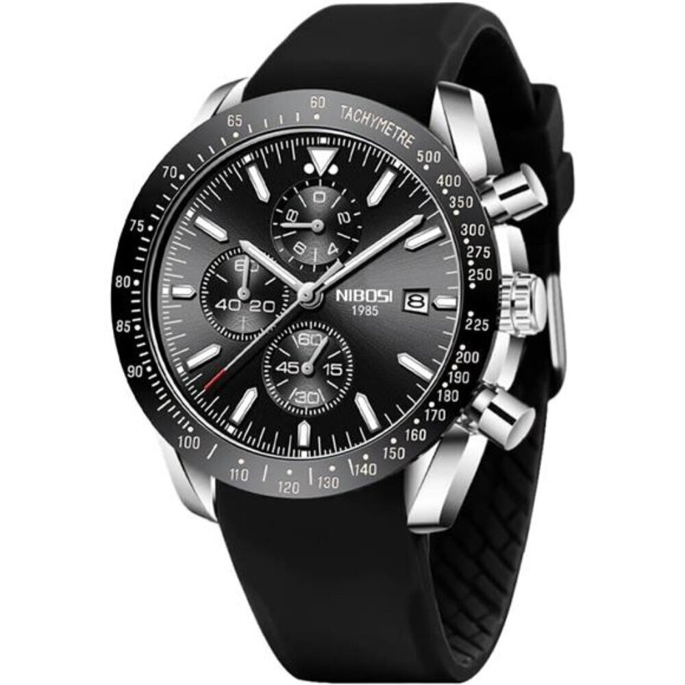 Watches for Men Analog Quartz Chronograph 30M Waterproof